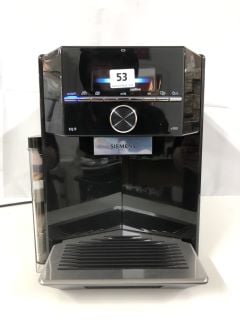 SIEMENS EQ.9 S300 FULLY AUTOMATIC COFFEE MACHINE MODEL: TI923309GB WITH AUTO MILK CLEAN , AROMA DOUBLE SHOT , 1 TOUCH DOUBLE CUP - RRP. £1,299,99