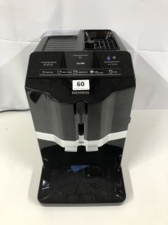 SIEMENS EQ300 FULLY AUTOMATIC COFFEE MACHINE MODEL: TF301G19 WITH CERAM DRIVE , MILK PERFECT , ONE TOUCH FUNCTION - RRP. £300