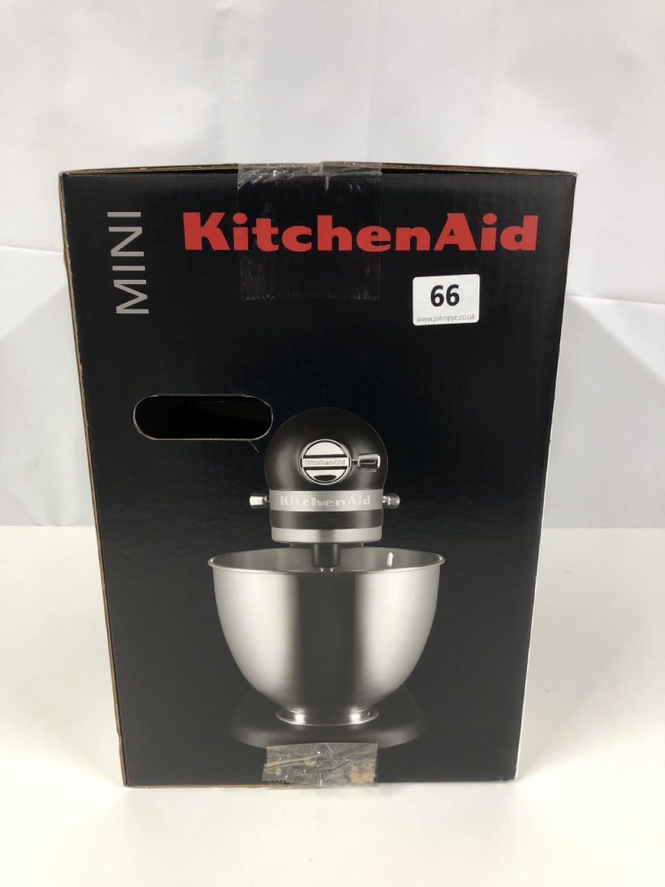 John Pye Auctions KITCHEN AID 3.3L MINI MATTE BLACK STANDING MIXER