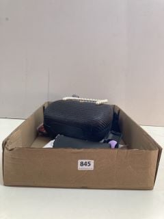 BOX OF ASSORTED ITEMS INC. LK BENNETT BAG