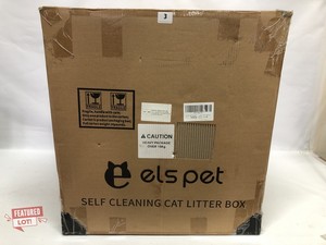 ELS PET SELF CLEANING CAT LITTER BOX RRP: £299.00
