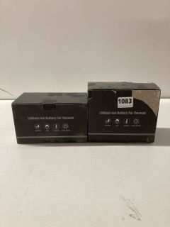 2 X LITHIUM-ION BATTERY FOR VACUUM