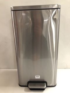STAINLESS STEEL STEP TRASH CAN