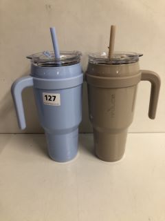 2 X REDUCE REFILLABLE CUPS