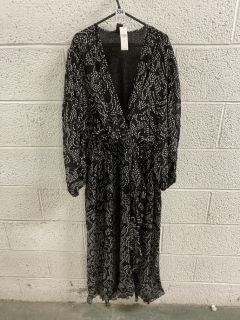 WOMEN'S DESIGNER DRESS IN BLACK - SIZE L - RRP £165