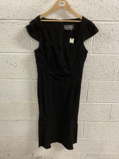 WOMEN'S DESIGNER DRESS IN BLACK - SIZE M - RRP £140