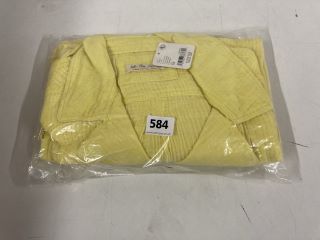 IZZY CARGO DOUBLE CLOTH SHIRT IN YELLOW - SIZE XS - RRP £118