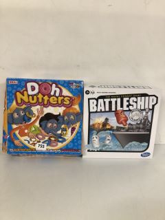 2 X ASSORTED TOYS TO INCLUDE BATTLESHIP