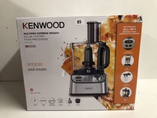 KENWOOD MULTIPRO EXPRESS WEIGH+ ALL IN 1 SYSTEM FOOD PROCESSOR