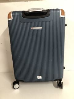 SWISS MILITARY WHEELED SUITCASE IN NAVY