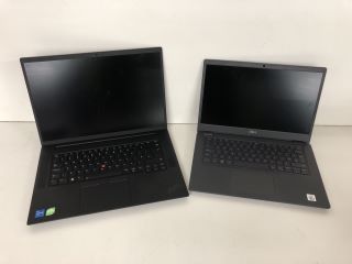 2 X LAPTOPS TO INCLUDE DELL (FOR SPARES OR REPAIR ONLY)