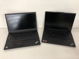 2 X LAPTOPS TO INCLUDE LENOVO THINKPAD (FOR SPARES OR REPAIR ONLY)