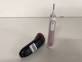 A REMINGTON SHAVER AND A ORAL-B ELECTIC TOOTHBRUSH
