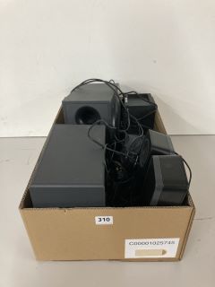 ASSORTED PC SPEAKER SETS TO INCLUDE LOGITECH