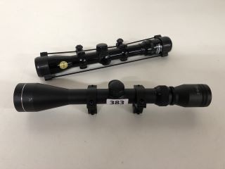 2 X TELESCOPIC RIFLE SIGHTS TO INCLUDE 4 X 32