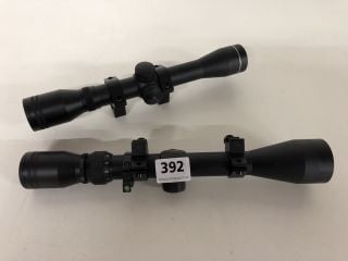 2 X TELESCOPIC RIFLE SIGHTS TO INCLUDE SWISS ARMS