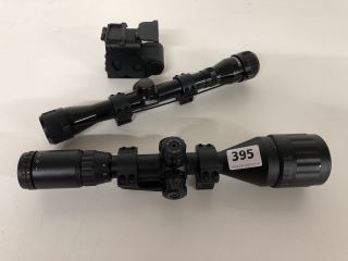 2 X TELESCOPIC RIFLE SIGHTS TO INCLUDE NOVRITSCH