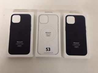 3 X APPLE IPHONE 14 CLEAR CASES