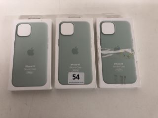 3 X APPLE IPHONE 14 SILICONE CASES