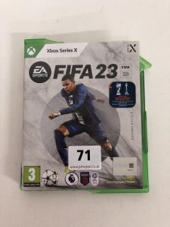 XBOX SERIES X GAME, FIFA 23