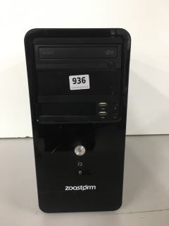ZOOMSTORM DESKTOP PC MODEL: 98720179