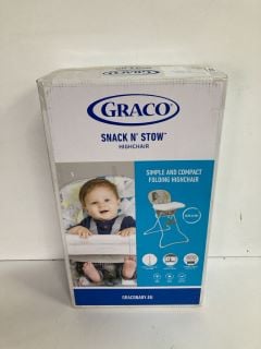 GRACO SNACK N STOW HIGH CHAIR