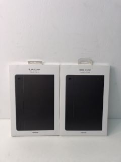 2 X SAMSUNG BOOK COVERS FOR GALAXY TAB A8