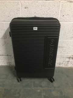 2-PIECE SUPERDRY WHEELED SUITCASE IN BLACK