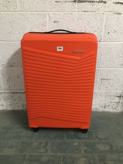 AMERICAN TOURISTER WHEELED SUITCASE IN ORANGE