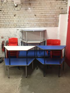 QTY OF ASSORTED TODDLER TABLES & CHAIRS IN VARIOUS COLOURS