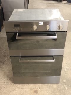 CANDY INTEGRATED DOUBLE OVEN - MODEL FDP231/1X