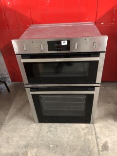 NEFF INTEGRATED DOUBLE OVEN MODEL: HB5D20F0 (EX-DISPLAY)