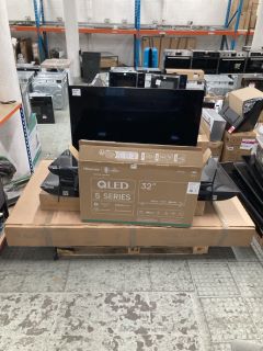 PALLET OF ASSORTED TELEVISIONS FOR SPARES OR REPAIR ONLY