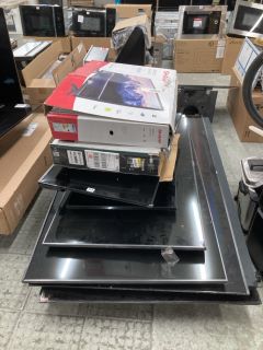 PALLET OF ASSORTED TELEVISIONS FOR SPARES OR REPAIR ONLY
