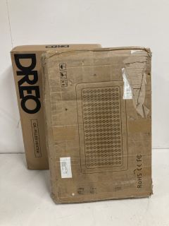 2 X ASSORTED ITEMS INC DREO OIL FILLED RADIATOR