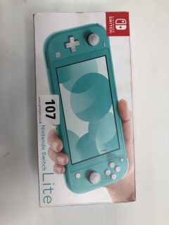 NINTENDO SWITCH LITE GAMING CONSOLE IN TURQUOISE: MODEL NO HDH-001 (WITH BOX)  [JPTN39375]