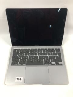 APPLE MACBOOK AIR LAPTOP IN SPACE GREY: MODEL NO A2337 (WITH BOX) (SALVAGE PARTS ONLY).   [JPTN39208]