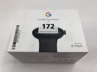 GOOGLE PIXEL WATCH LTE SMARTWATCH IN BLACK. (WITH BOX & CHARGE CABLE)  [JPTN39422]