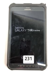 SAMSUNG GALAXY TAB ACTIVE SM-T365  TABLET WITH WIFI IN BLACK.  [JPTN39305]