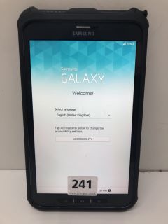 SAMSUNG GALAXY TAB ACTIVE SM-T365  TABLET WITH WIFI IN BLACK.  [JPTN39289]
