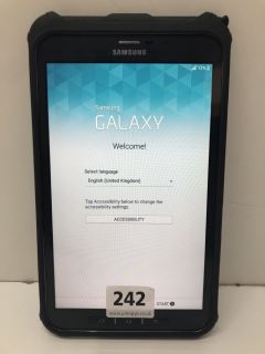 SAMSUNG GALAXY TAB ACTIVE SM-T365  TABLET WITH WIFI IN BLACK.  [JPTN39290]