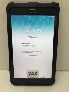 SAMSUNG GALAXY TAB ACTIVE SM-T365  TABLET WITH WIFI IN BLACK.  [JPTN39291]