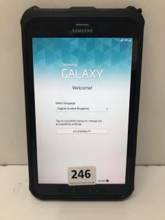 SAMSUNG GALAXY TAB ACTIVE SM-T365  TABLET WITH WIFI IN BLACK.  [JPTN39308]