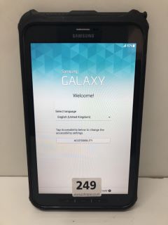 SAMSUNG GALAXY TAB ACTIVE SM-T365  TABLET WITH WIFI IN BLACK.  [JPTN39303]