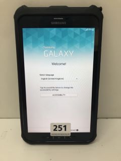 SAMSUNG GALAXY TAB ACTIVE SM-T365  TABLET WITH WIFI IN BLACK.  [JPTN39314]