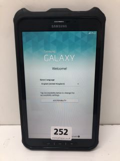 SAMSUNG GALAXY TAB ACTIVE SM-T365  TABLET WITH WIFI IN BLACK.  [JPTN39313]