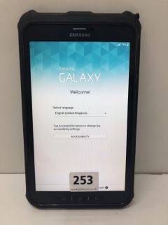 SAMSUNG GALAXY TAB ACTIVE SM-T365  TABLET WITH WIFI IN BLACK.  [JPTN39316]