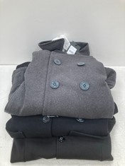 3 X CLOTH COATS VARIOUS SIZES AND MODELS INCLUDING BRANDIT XXL - LOCATION 17C.
