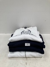 4 X TOMMY HILFIGER GARMENTS INCLUDING WHITE JACKET SIZE S - LOCATION 29C.