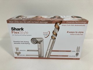 SHARK FLEXSTYLE 5 IN 1 AIR STYLE AND HAIR DRYER WITH STORAGE CASE RRP £300: LOCATION - FRONT BOOTH
